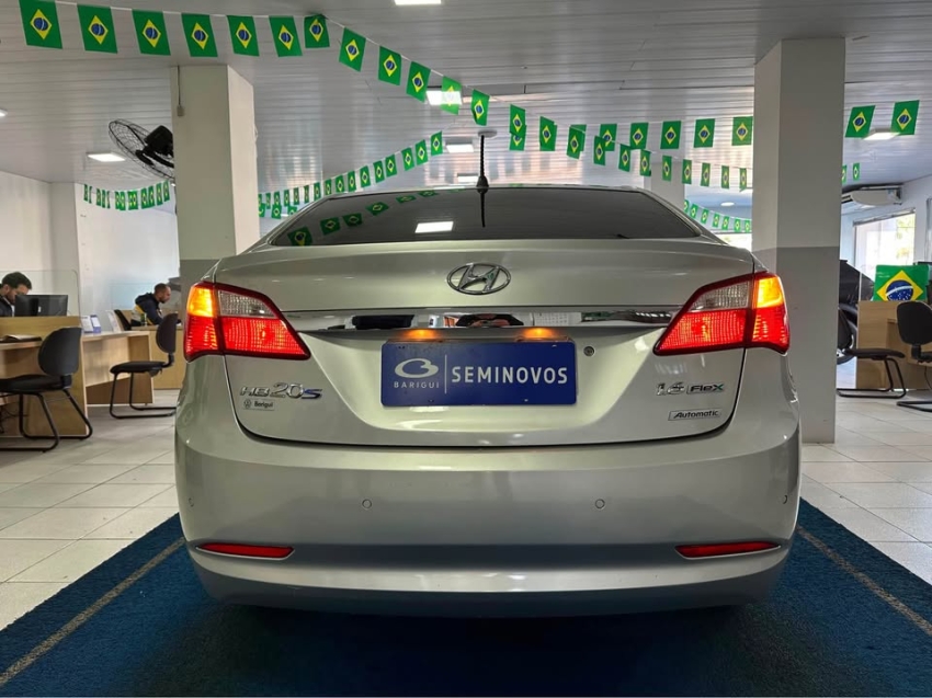 hyundai hb20s 1.6 premium 16v flex 4p automatico 5p 201515