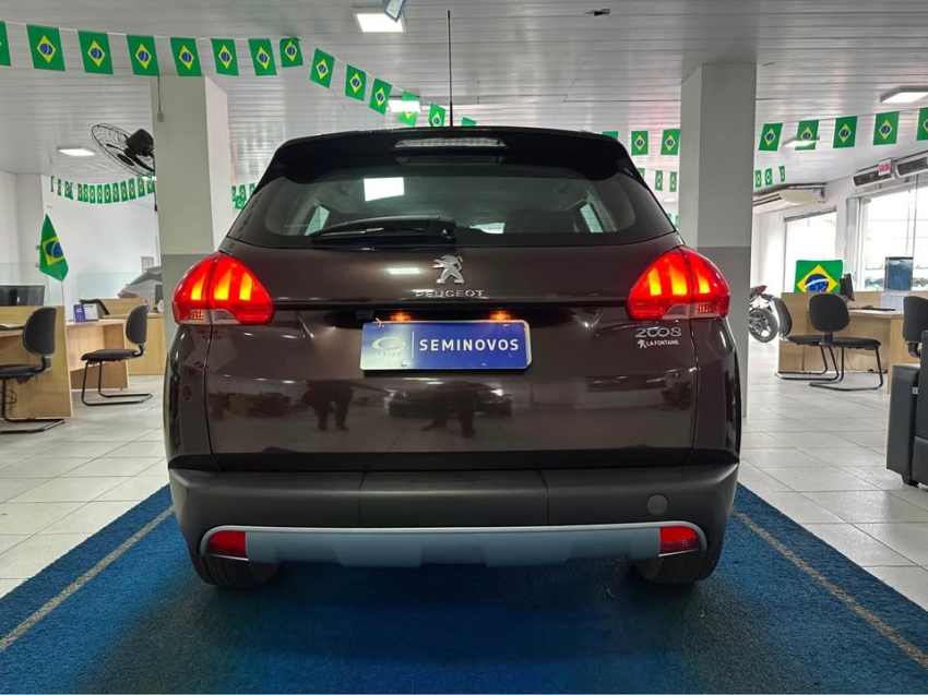 peugeot 2008 1.6 16v flex allure 4p automatico 5p 201916