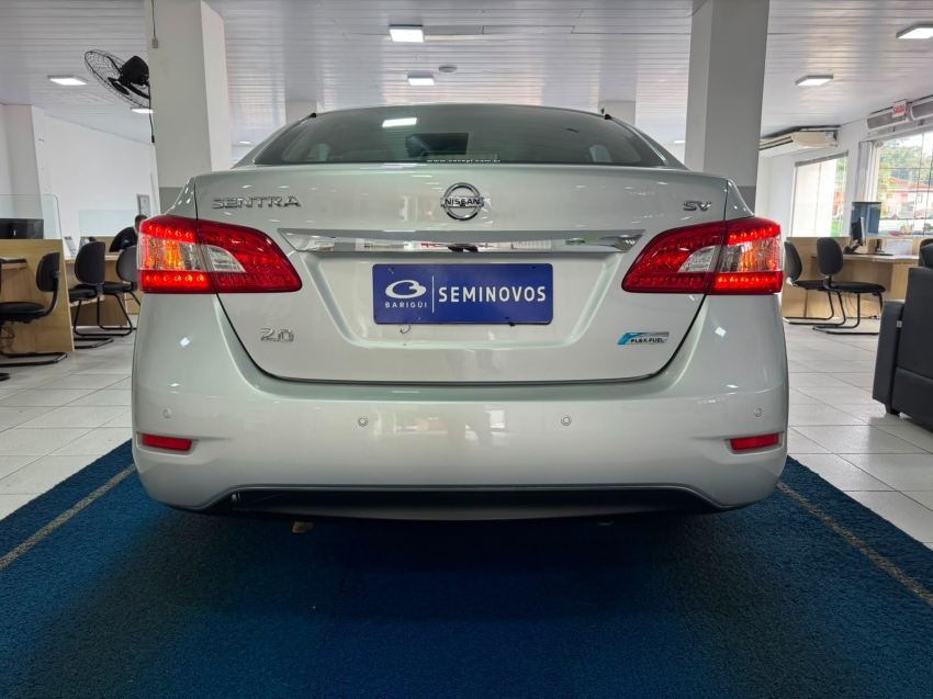 nissan sentra 2.0 sv 16v flex 4p automatico 5p 201514