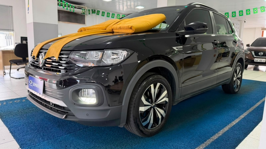 volkswagen t-cross 1.0 200 tsi total flex comfortline automatico 5p 20242