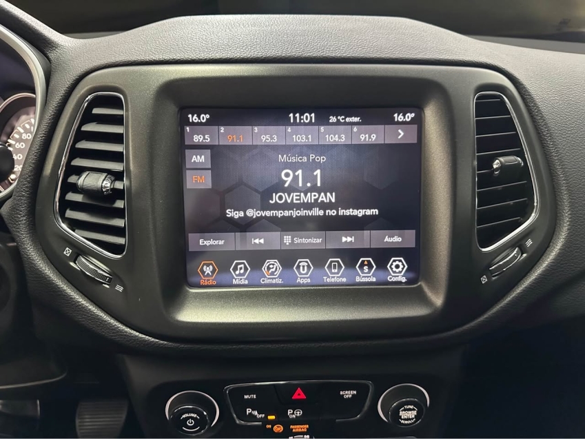 jeep compass 2.0 16v flex longitude automatico 4p 202010