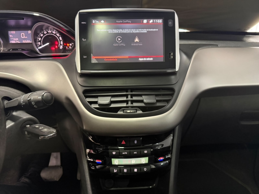 peugeot 208 1.6 griffe 16v flex 4p automatico 5p 201815