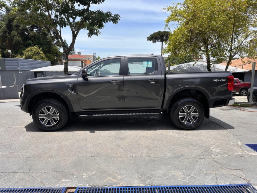 Ford Ranger Xlt V6 Cinza 4