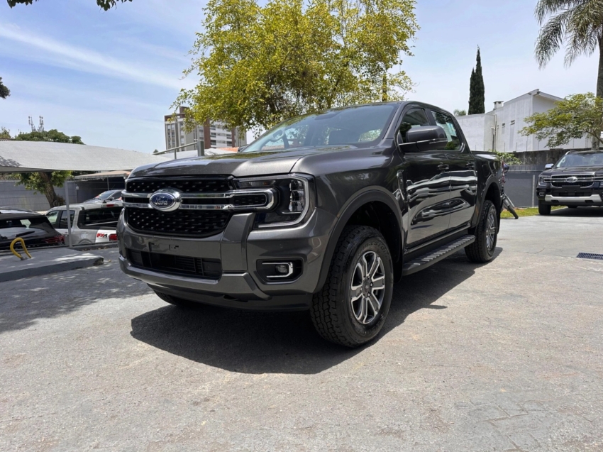 Ford Ranger Xlt V6 Cinza 3
