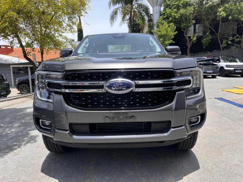 Ford Ranger Xlt V6 Cinza 2