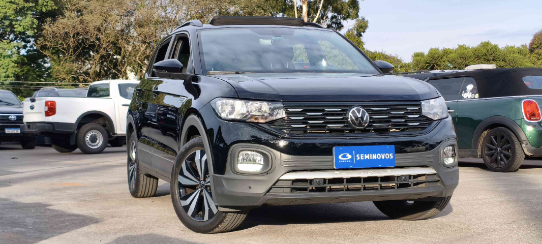 volkswagen t-cross 1.0 200 tsi total flex comfortline automatico 4p 2023