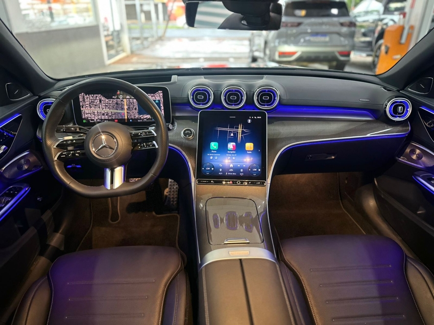 mercedes-benz c 300 2.0 eq boost hibrido amg line 9g-tronic 2.5 4p automatico 202512