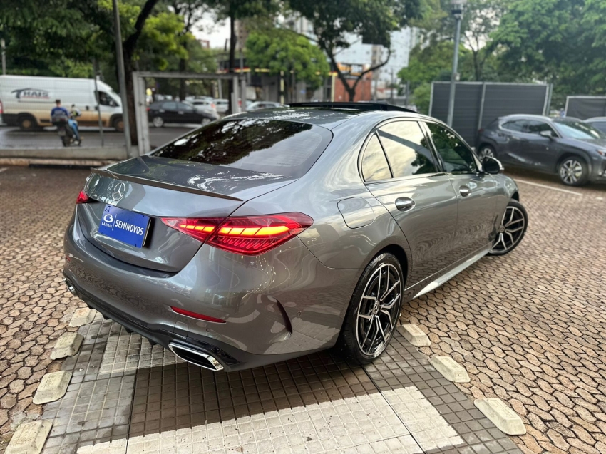 mercedes-benz c 300 2.0 eq boost hibrido amg line 9g-tronic 2.5 4p automatico 20257