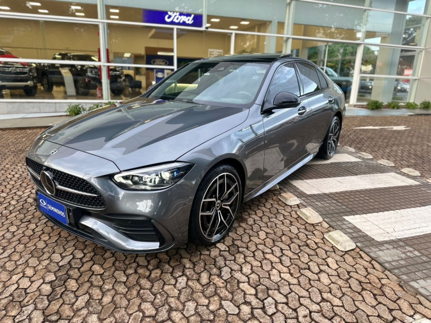 mercedes-benz c 300 2.0 eq boost hibrido amg line 9g-tronic 2.5 4p automatico 2025