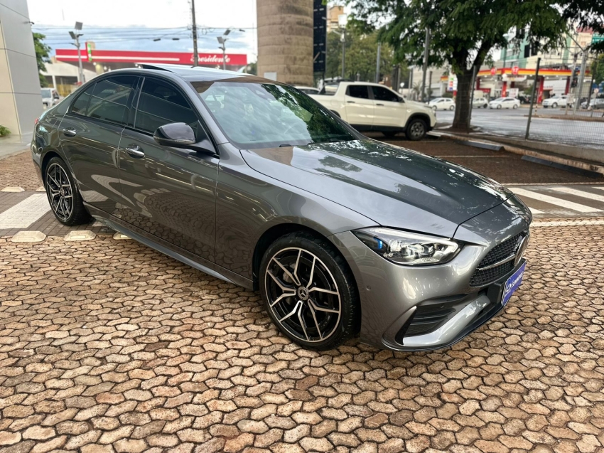 mercedes-benz c 300 2.0 eq boost hibrido amg line 9g-tronic 2.5 4p automatico 20254