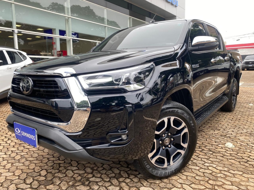 toyota hilux 2.8 d-4d turbo diesel cd srx 4x4 automatico 2.7 flex 4p 2021