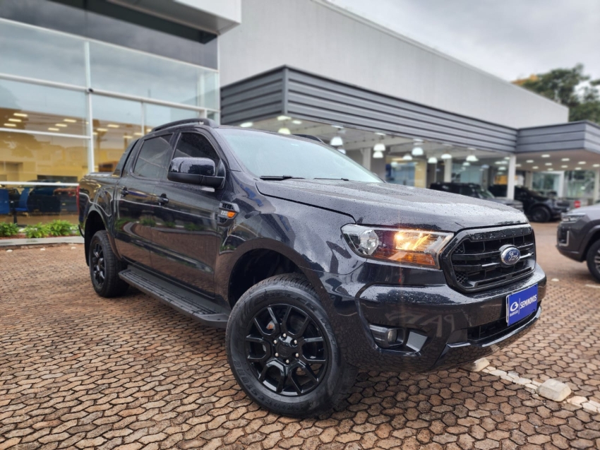 ford ranger 2.2 black 4x2 cd 16v diesel 4p automatico 2.1 20232
