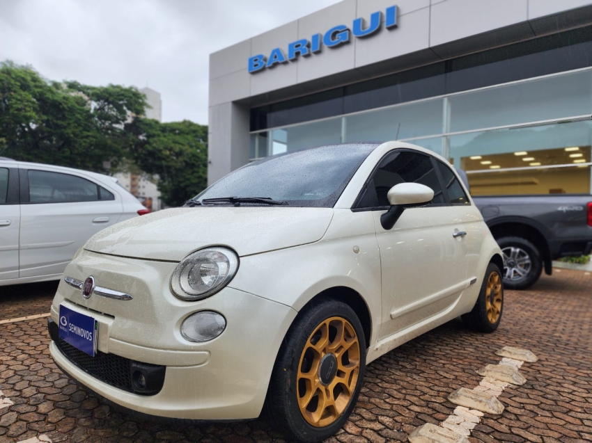 fiat 500 1.4 sport 16v gasolina 2p automatizado semiautomatico 2010