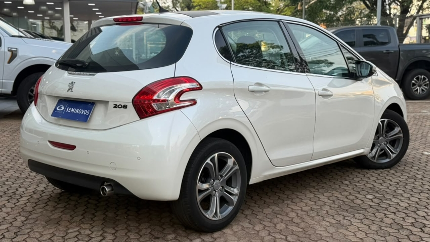 peugeot 208 1.6 griffe 16v flex 4p manual 20145
