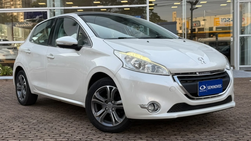 peugeot 208 1.6 griffe 16v flex 4p manual 20142