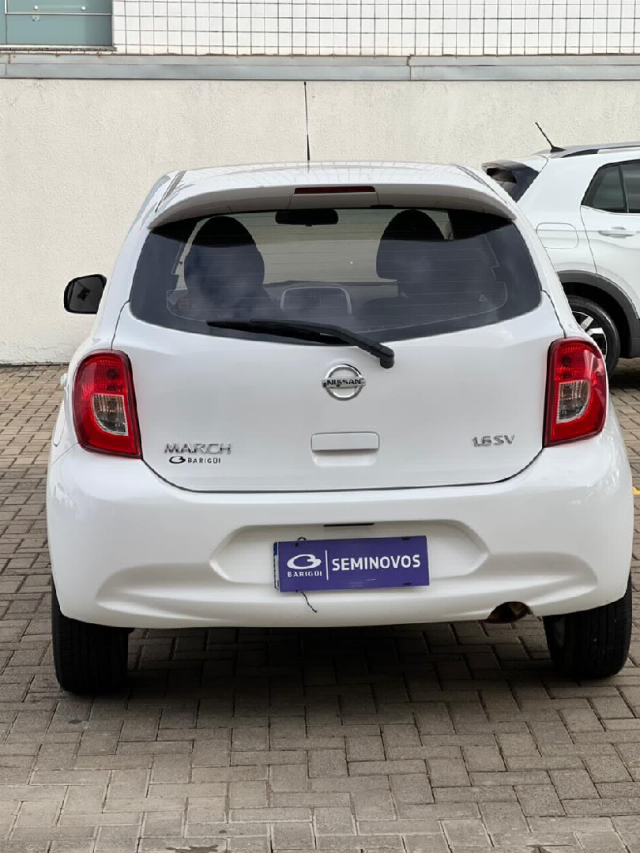 nissan march 1.6 sv 16v flexstart 4p manual flex 20173