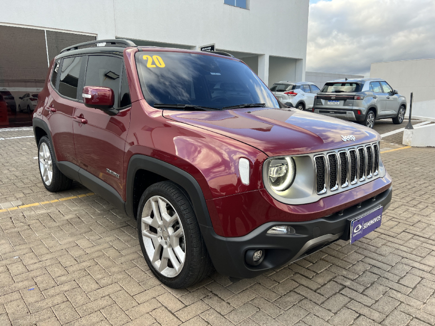 jeep renegade 1.8 16v flex limited 4p automatico 2020