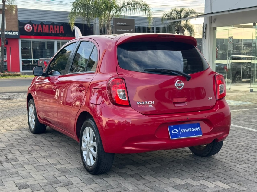 nissan march 1.0 sv 12v flex 4p manual 20174