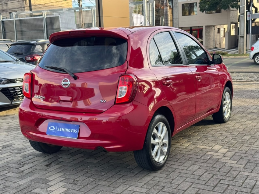 nissan march 1.0 sv 12v flex 4p manual 20173