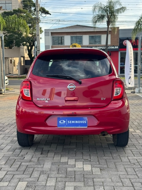 nissan march 1.0 sv 12v flex 4p manual 20175