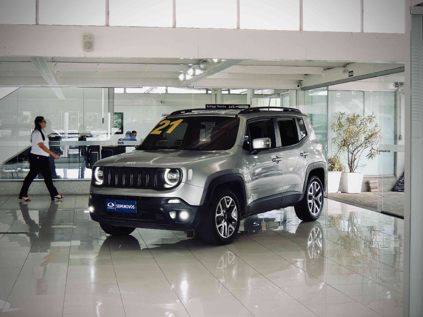 jeep renegade 1.8 16v flex longitude 4p automatico 2021