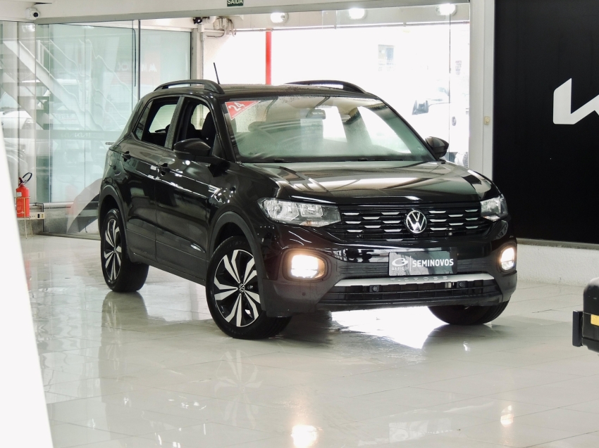 volkswagen t-cross 1.0 200 tsi total flex comfortline automatico 4p 2024