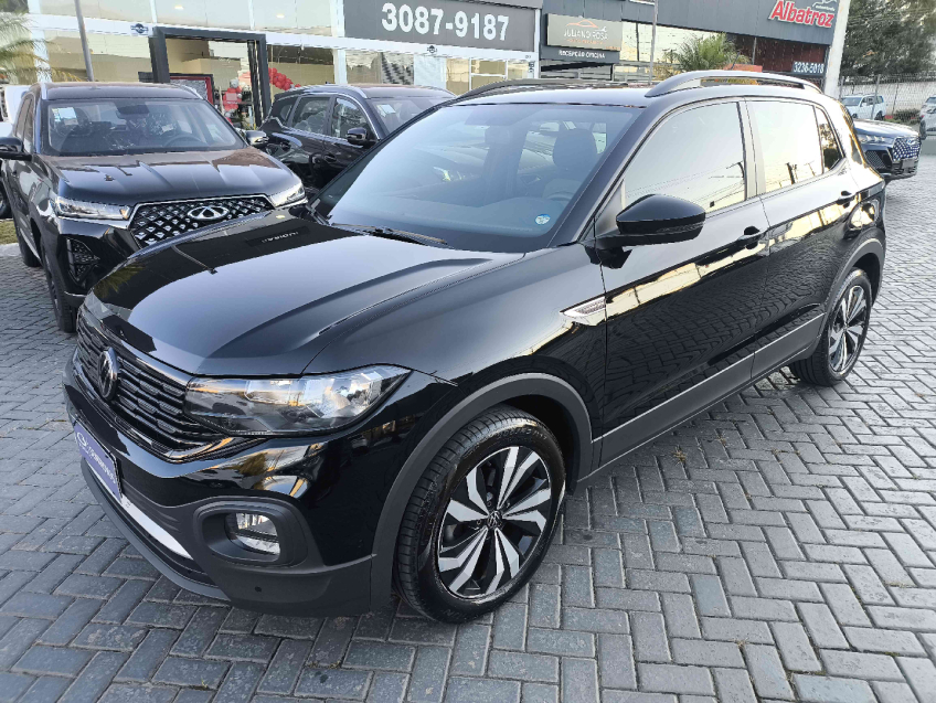 volkswagen t-cross 1.0 200 tsi total flex comfortline automatico 4p 2024