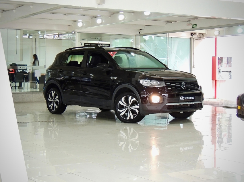 volkswagen t-cross 1.0 200 tsi total flex comfortline automatico 4p 2024