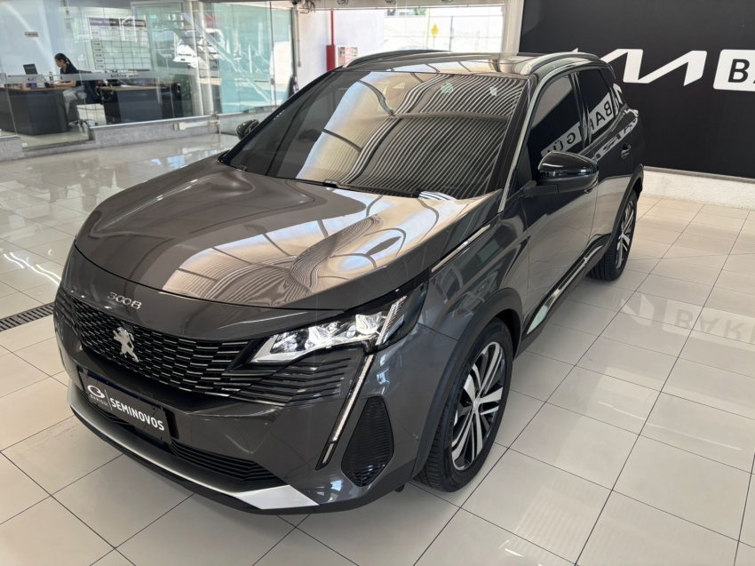 peugeot 3008 1.6 16v thp gasolina griffe automatico 4p 20221