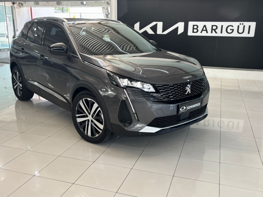 peugeot 3008 1.6 16v thp gasolina griffe automatico 4p 2022