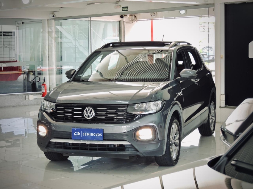 volkswagen t-cross 1.0 200 tsi total flex comfortline automatico 4p 20204
