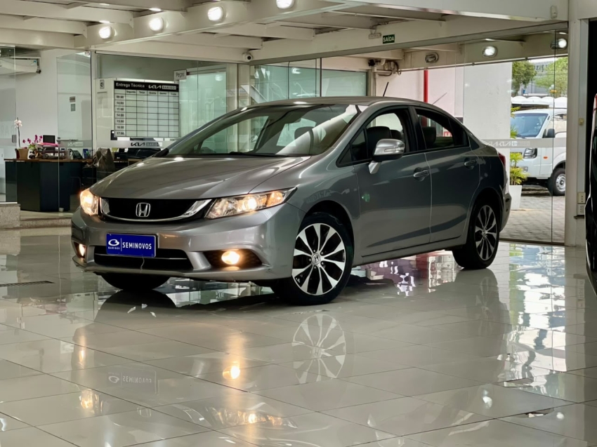 honda civic 2.0 lxr 16v flex 4p automatico 201510