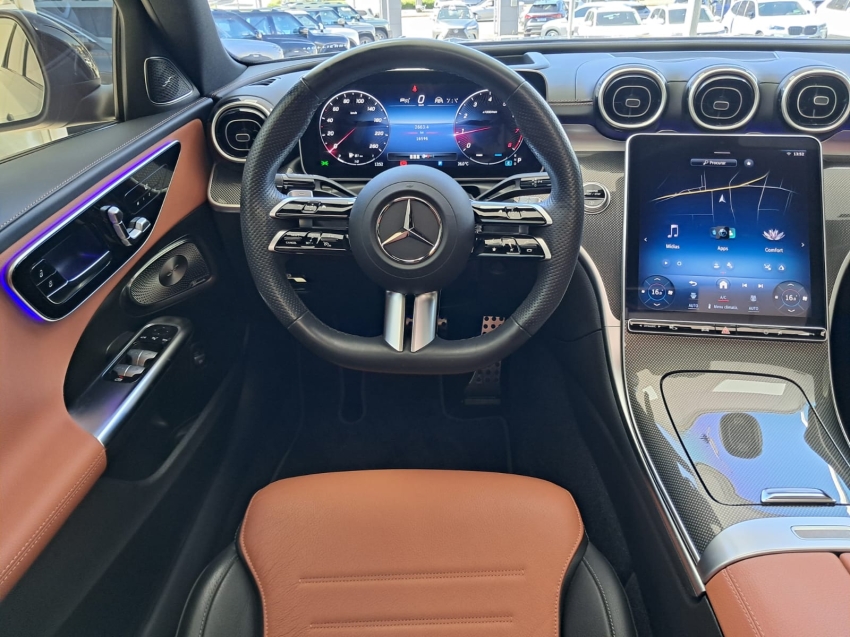 mercedes-benz c 300 2.0 eq boost hibrido amg line 9g-tronic 4p automatico 202415
