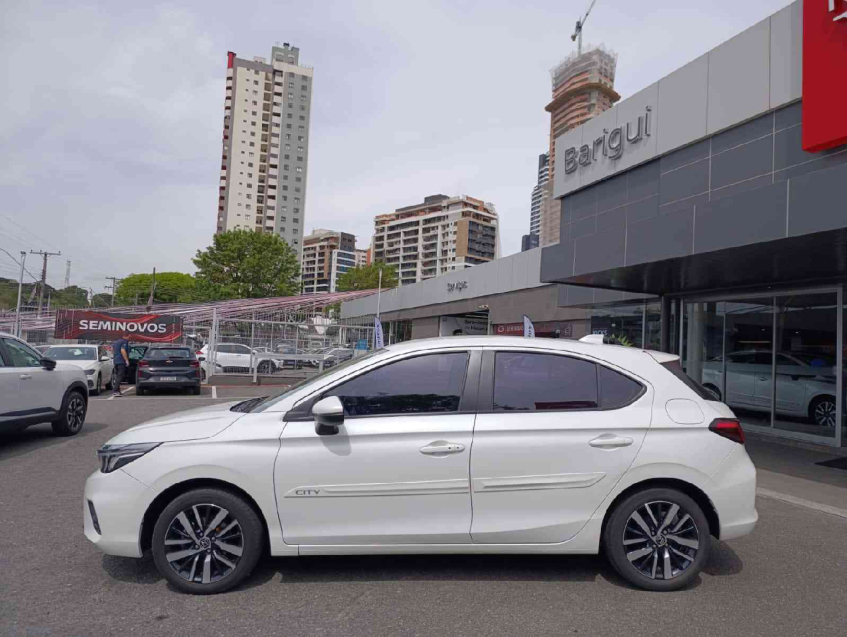 honda city  hatch exl 1.5 16v cvt flex automatico3