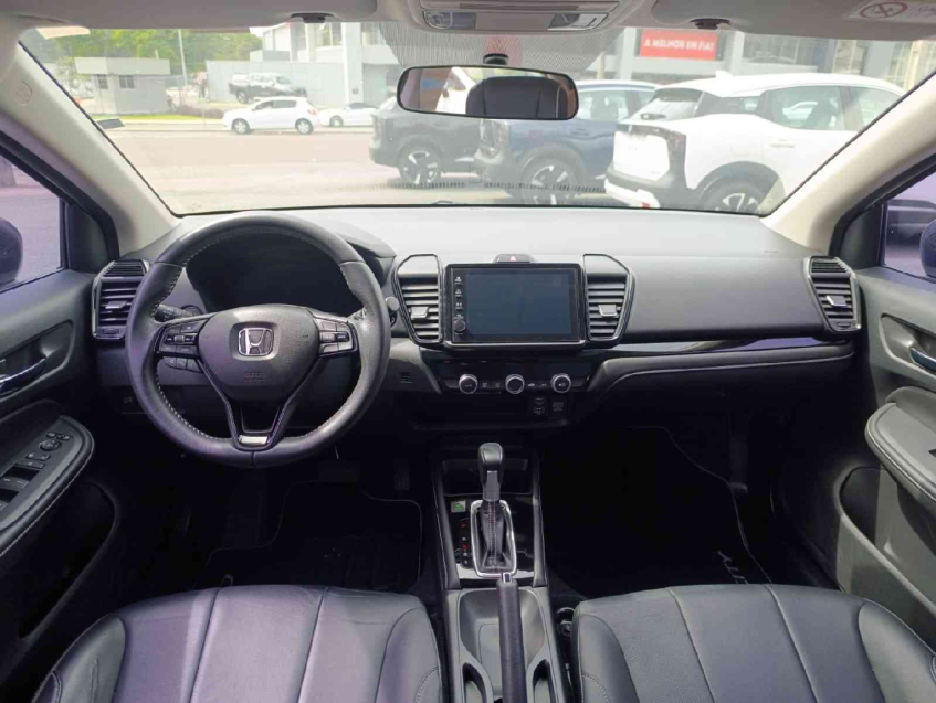 honda city  hatch exl 1.5 16v cvt flex automatico13