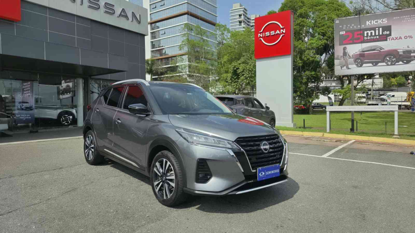 nissan kicks 1.6 16v flexstart exclusive xtronic flex 4p automatico 2023