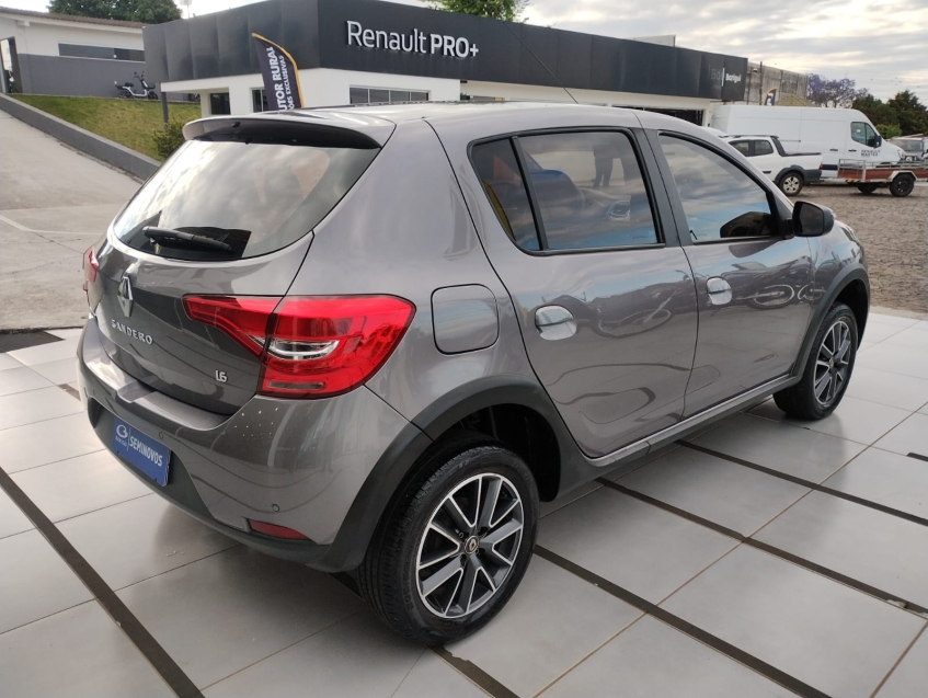 renault sandero 1.6 16v sce flex intense x-tronic 4p automatico 20206