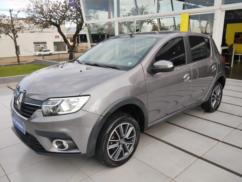 renault sandero 1.6 16v sce flex intense x-tronic 4p automatico 20202