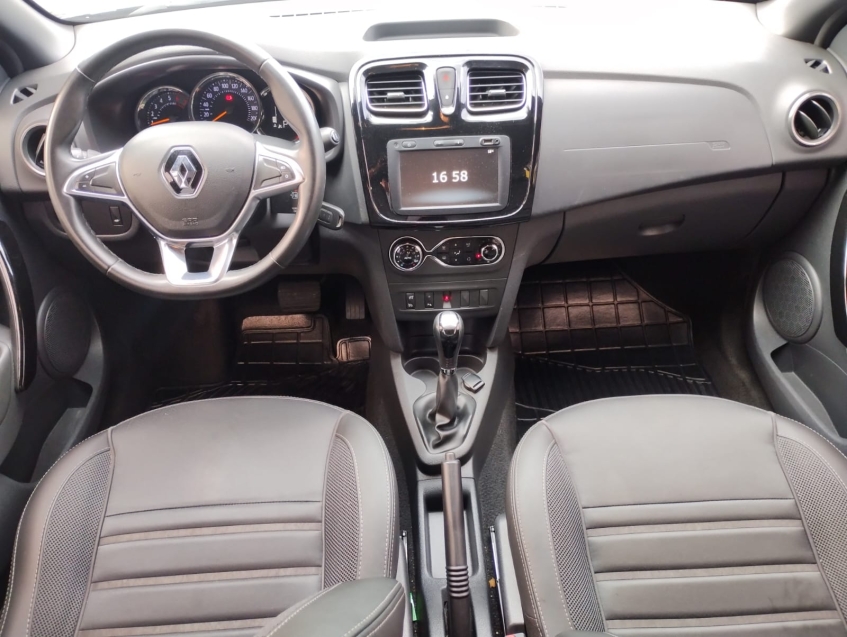 renault sandero 1.6 16v sce flex intense x-tronic 4p automatico 20208