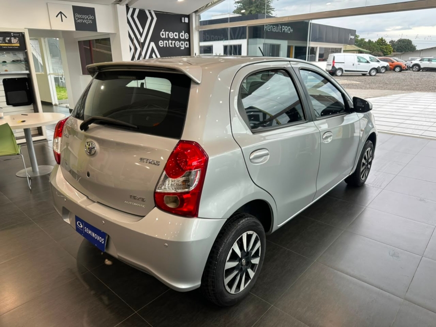 toyota etios 1.5 xs 16v flex 4p automatico 20186