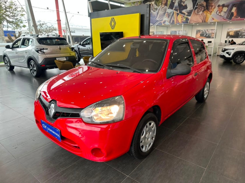 renault clio 1.0 authentique 16v flex 2p manual 4p 20142