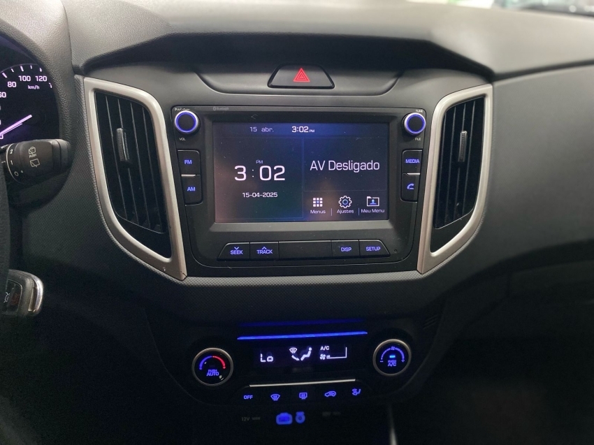 hyundai creta 1.6 16v flex pulse plus automatico 2019