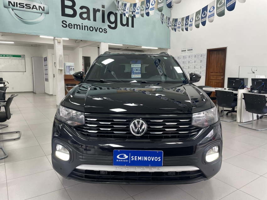 volkswagen t-cross 1.0 200 tsi total flex comfortline automatico 4p 2021