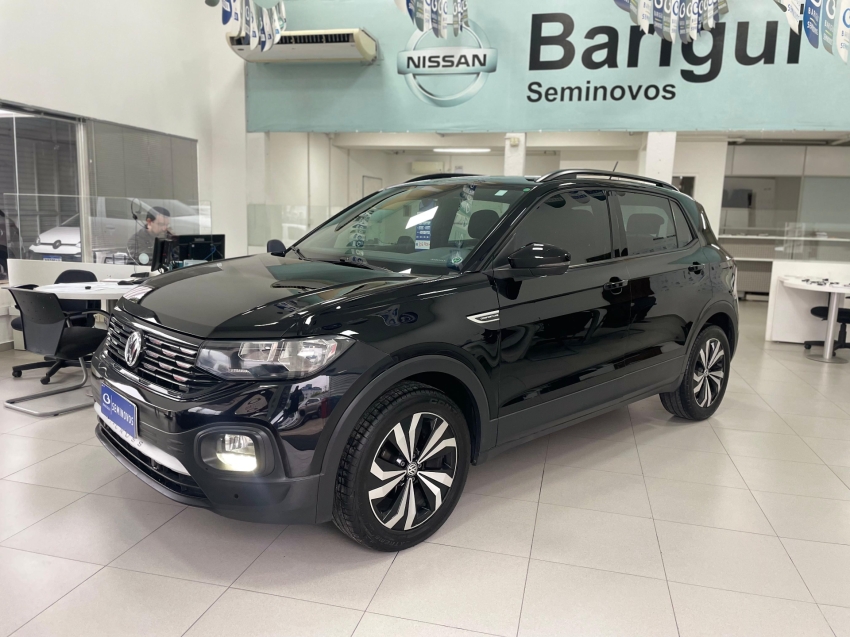 volkswagen t-cross 1.0 200 tsi total flex comfortline automatico 4p 2021