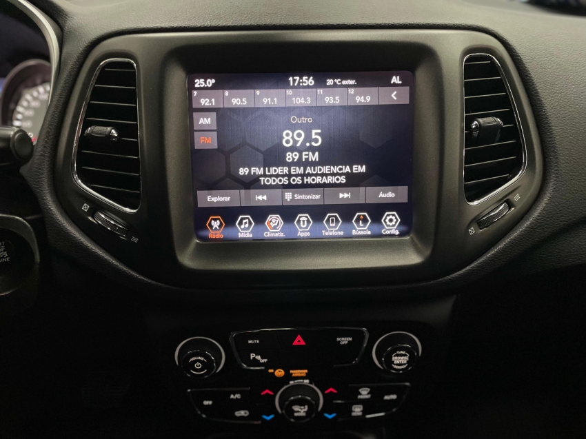 jeep compass 2.0 16v flex longitude automatico 4p 2019