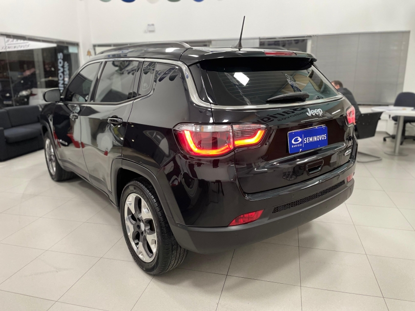 JEEP COMPASS 2.0 16V FLEX LONGITUDE AUTOMATICO 4P 2019