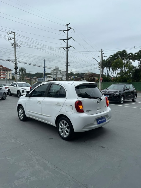 nissan march 1.6 sv 16v flexstart 4p manual flex 20203