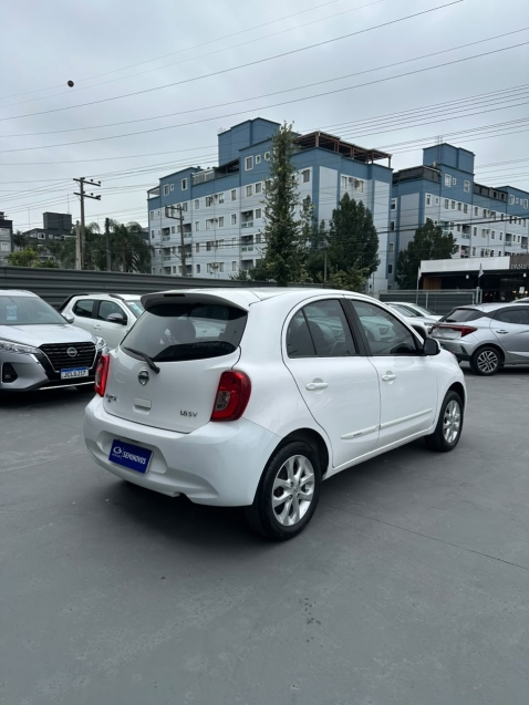 nissan march 1.6 sv 16v flexstart 4p manual flex 20205