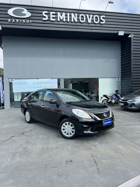nissan versa 1.6 16v flex sv 4p manual 20143
