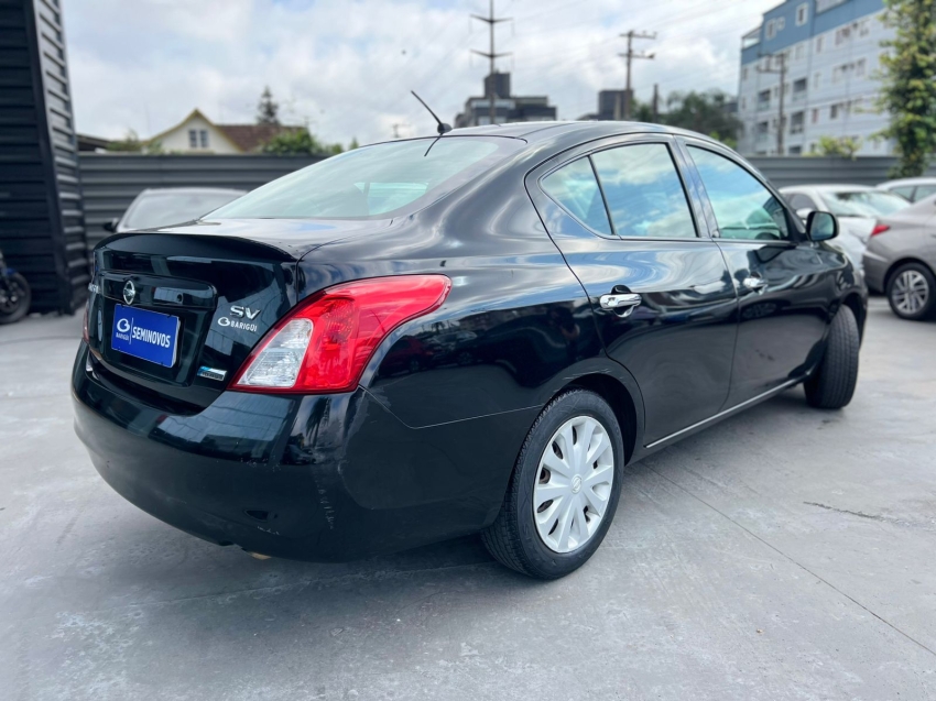nissan versa 1.6 16v flex sv 4p manual 20146